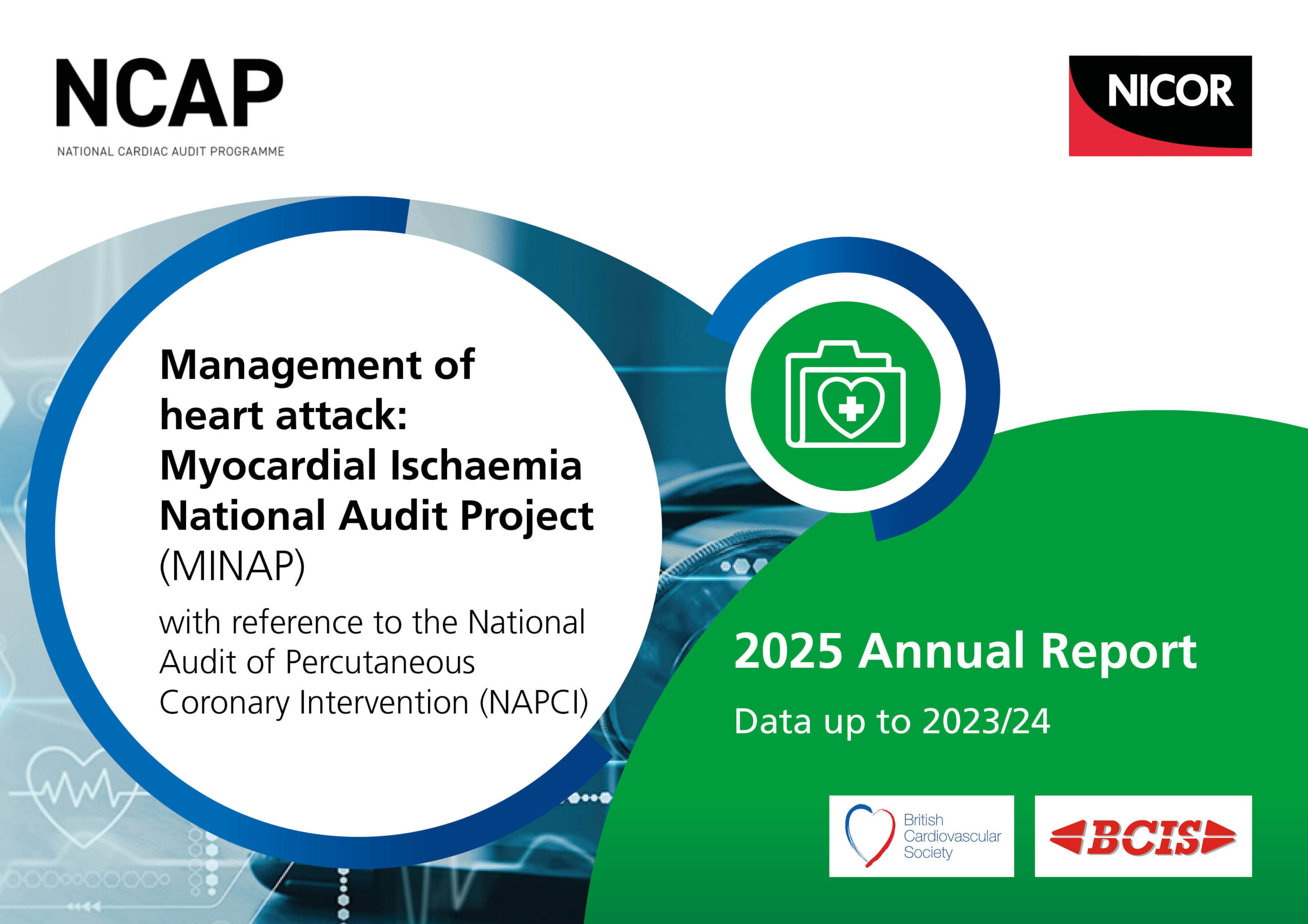 Management of heart attack: Myocardial Ischaemia National Audit Project (MINAP) - 2025 Annual Report